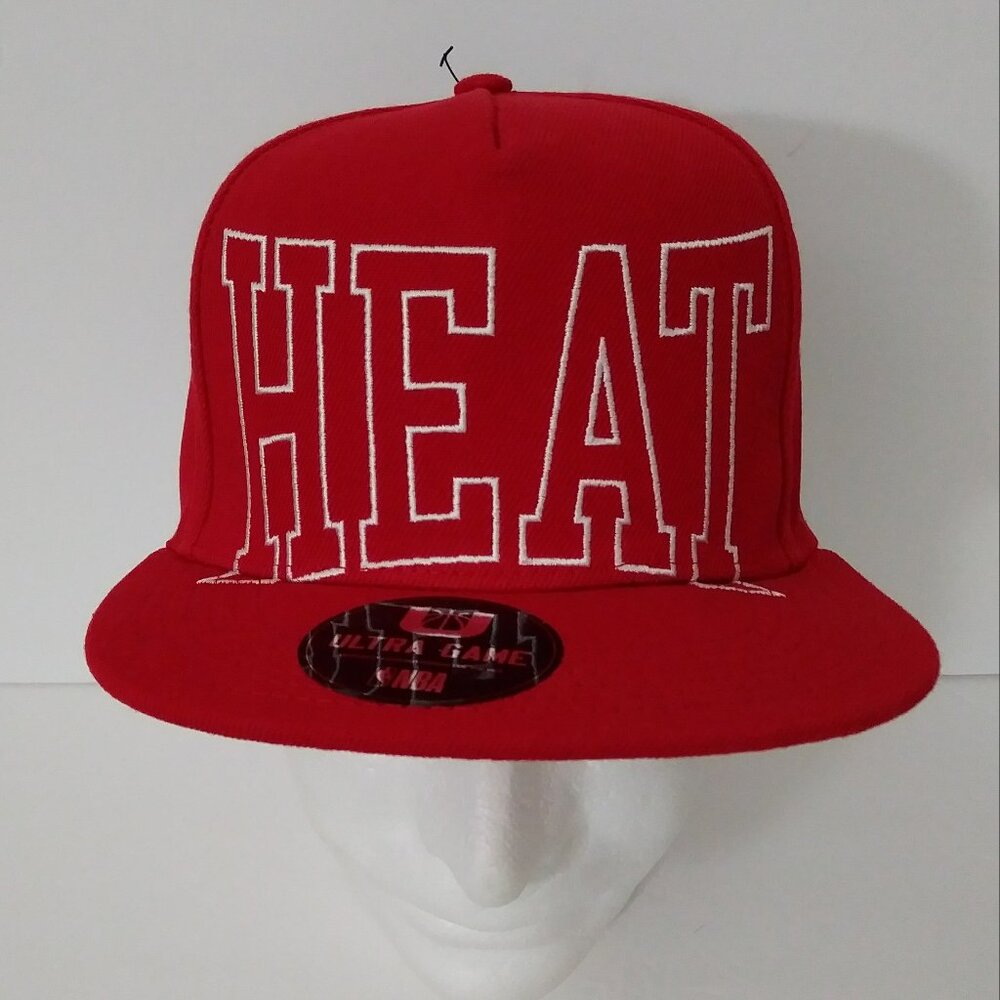 Men's Ultra Game NBA Red Miami Heat Hat